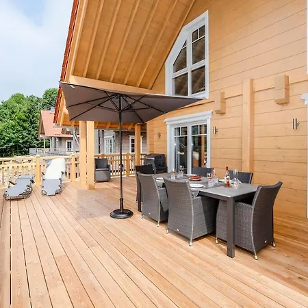 Bergwaldlodge-einklang *