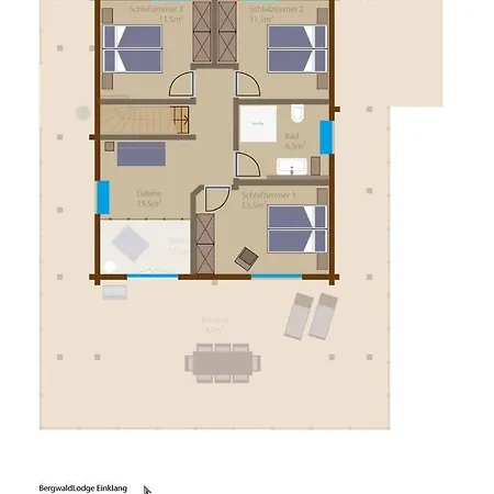 Bergwaldlodge Einklang